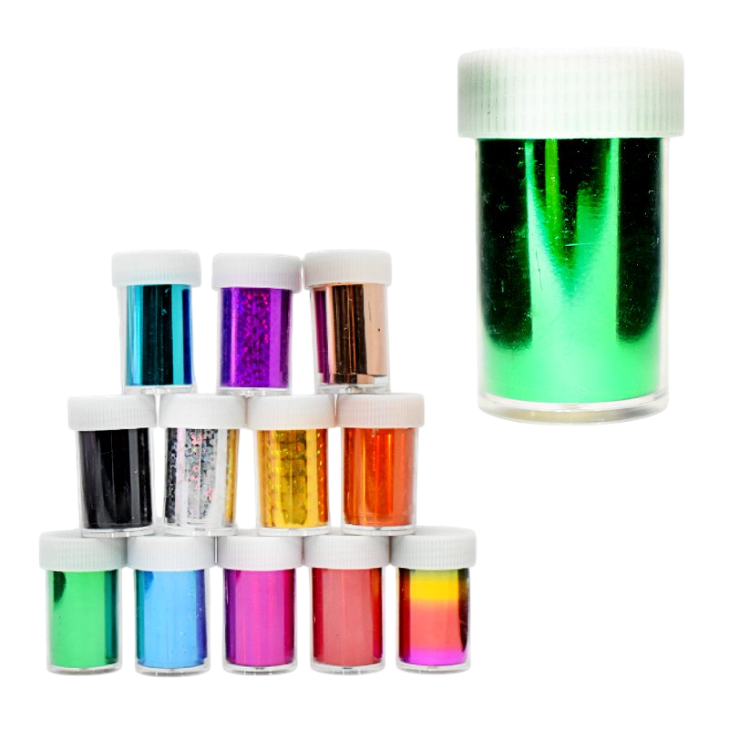 Foil Para Uñas En Presentación de Diseños Surtidos