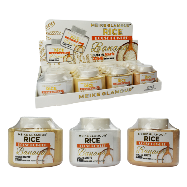 Polvo Suelto De Arroz Meike Glamour Banana 5Oz