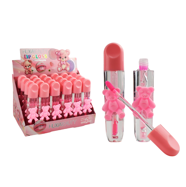 Brillo labial diseño de oso - HuxiaBeauty