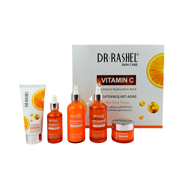 Set de skincare de 5 piezas con extracto de vitamina C - DR RASHEL