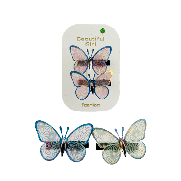 Ganchos para el cabello con forma de mariposa