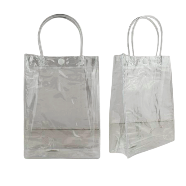 Bolsa de mano transparente