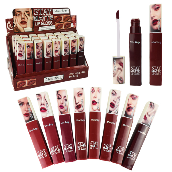 Brillo Labial Stay Matte Miss Betty