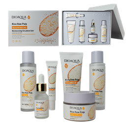 [6942349745966] Kit de skincare con extracto de arroz de 6 piezas - Bioaqua