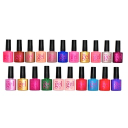 [617081A] Esmaltes para uñas gel RGB colores surtidos