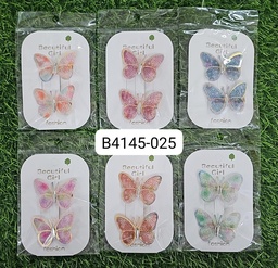 [B4145-025] GANCHOS DE MARIPOSAS